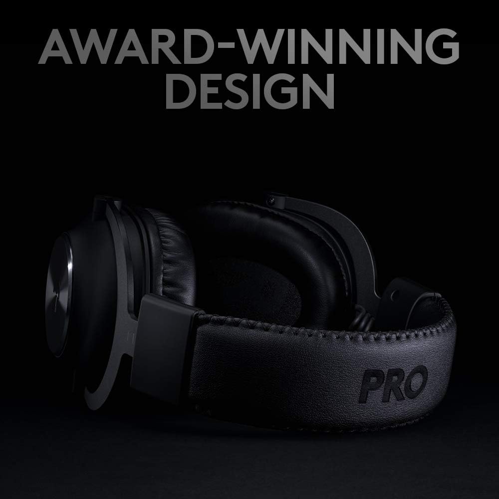 Logitech G PRO X Wireless Lightspeed Gaming Headset Gen 1: Blue VO!CE Mic Filter Tech, 50 mm PRO-G Drivers, and DTS Headphone:X 2.0 Surround Sound - Black-7