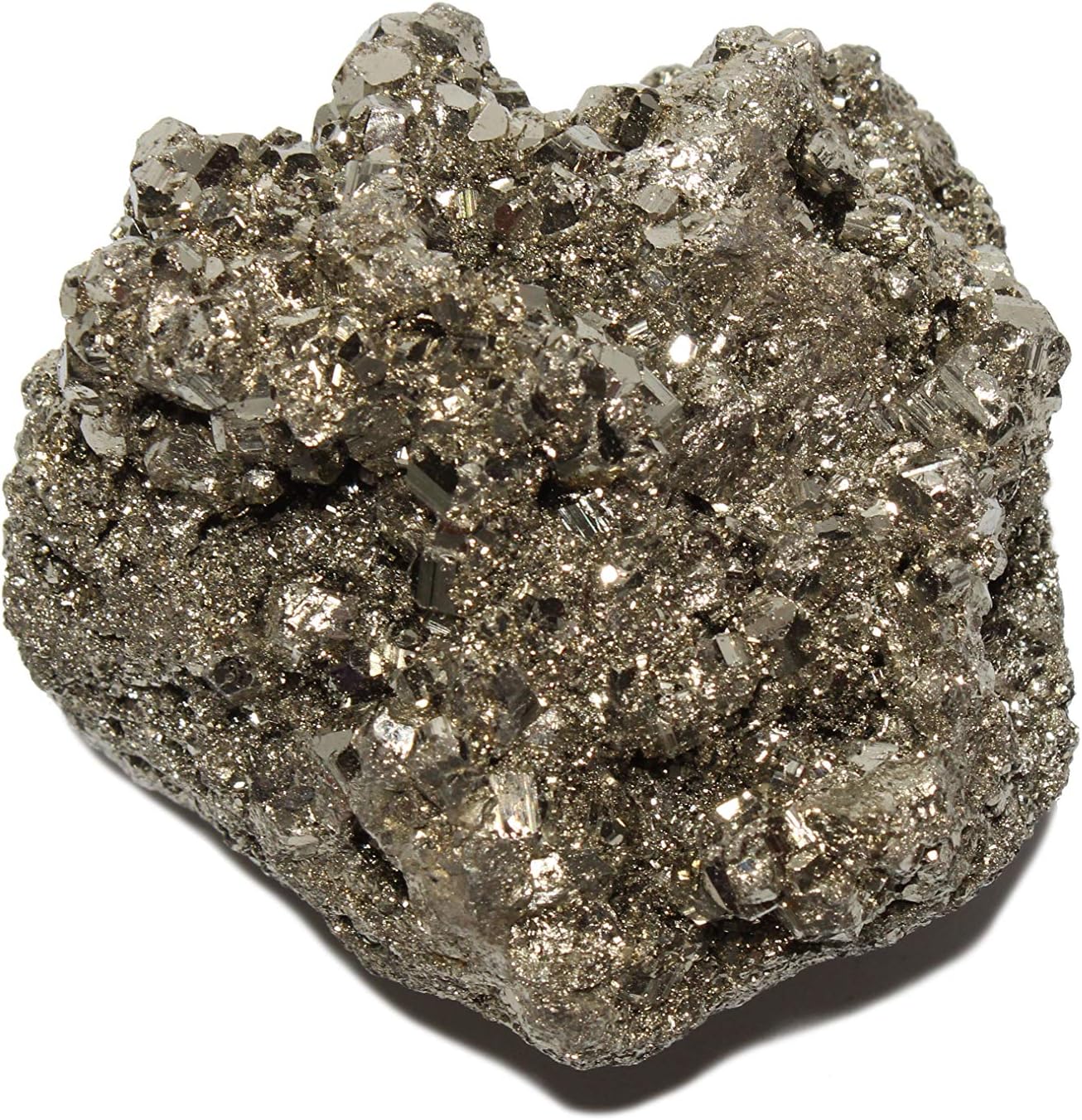 Large Pyrite Chunk Fools Gold Specimen- Iron Pyrite Raw Crystal Stones - Healing Crystals - Raw Natural Rough Stones - Crystal Healing Stones-1