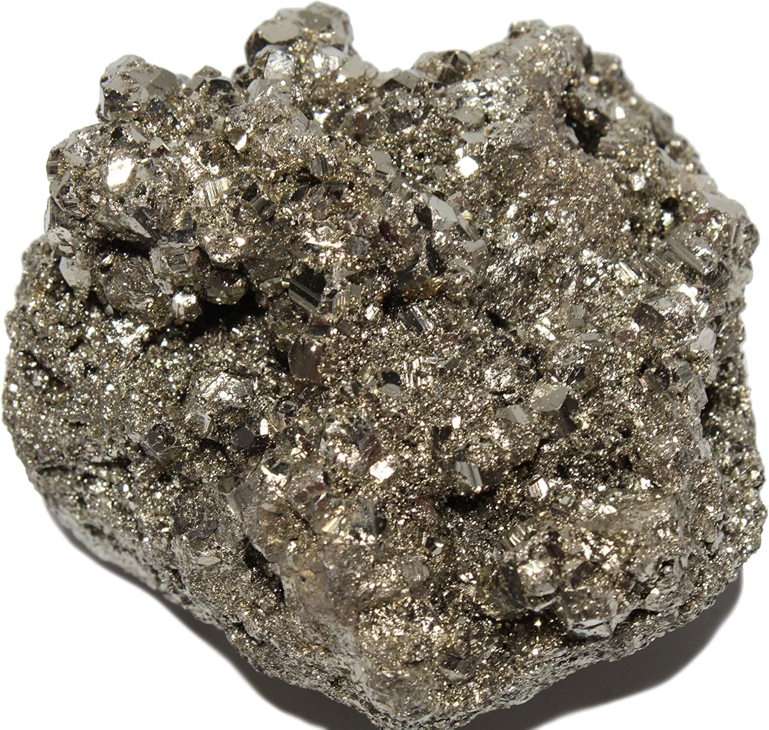 Large Pyrite Chunk Fools Gold Specimen- Iron Pyrite Raw Crystal Stones - Healing Crystals - Raw Natural Rough Stones - Crystal Healing Stones-2