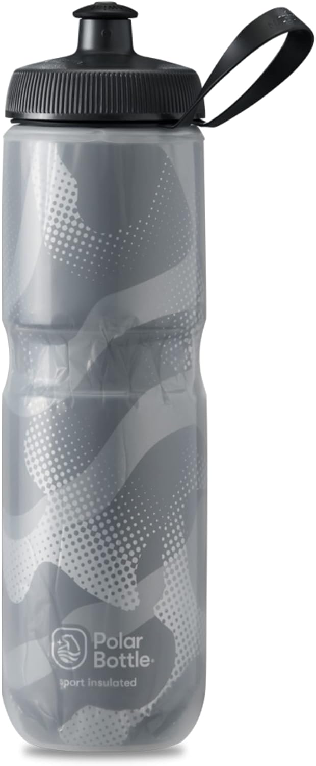 Polar Bottle Sport Insulated Water Bottle - Leak Proof Water Bottles Keep Water Cooler 2X Longer Than a Regular Reusable Water Bottle -BPA-Free, Sport & Bike Squeeze Bottle with Handle-0