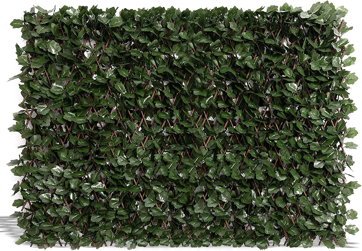 DOEWORKS Expandable Fence Privacy Screen for Balcony Patio Outdoor(Double Sides Leaves), 1PC Faux Ivy Fencing Panel for Backdrop Garden Backyard Home Decorations-0