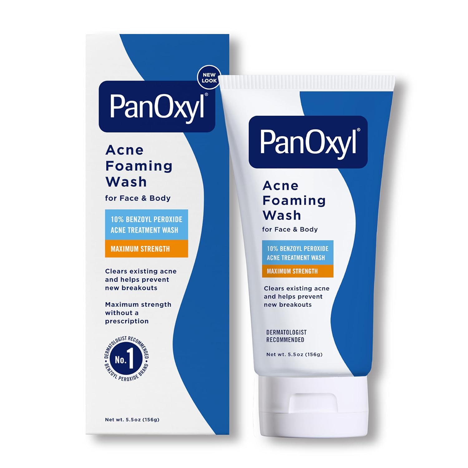 PanOxyl Acne Foaming Wash Benzoyl Peroxide 10% Maximum Strength Antimicrobial, 5.5 Oz-0