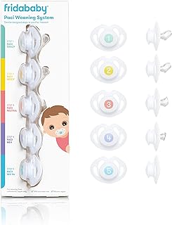 Frida Baby Silicone Paci Weaning System, BPA Free, Latex Free