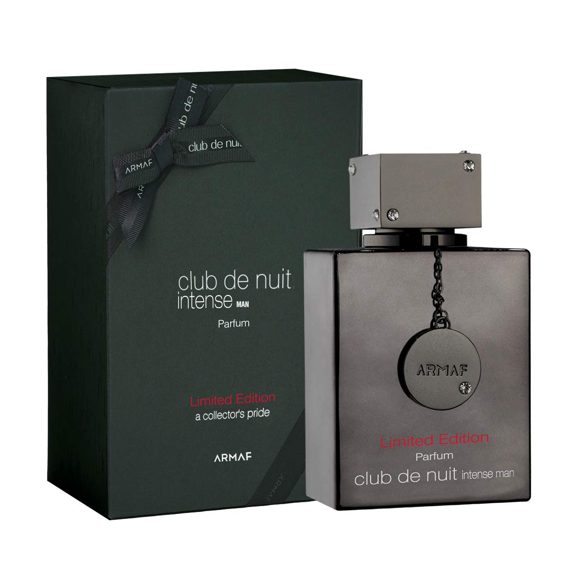 ARMAF Club De Nuit Intense Men Limited Edition Pure Parfum, Black, Woody Spicy Masculine Scent, 3.6 Fl Oz-1