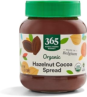 365 by Whole Foods Market Organic Hazelnut Cocoa Spread, 12.3 Ounce