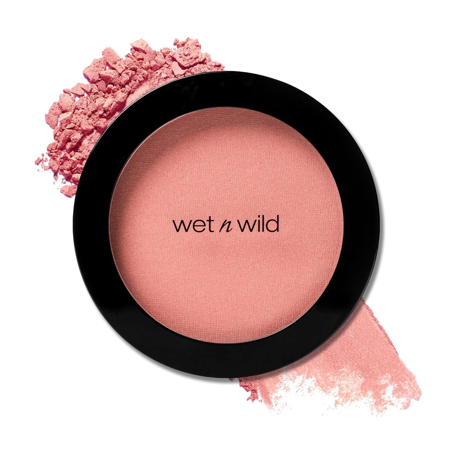 wet n wild Color Icon Blush, Effortless Glow & Seamless Blend infused with Luxuriously Smooth Jojoba Oil, Sheer Finish with a Matte Natural Glow, Cruelty-Free & Vegan - Pinch Me Pink-0