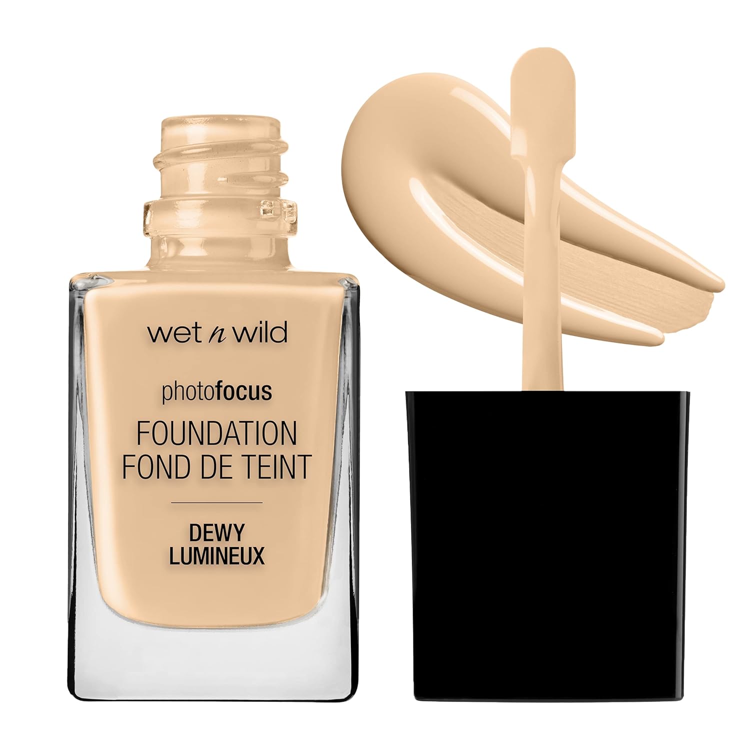 wet n wild Photo Focus Dewy Liquid Foundation Makeup, Soft Beige (Packaging May vary)-0