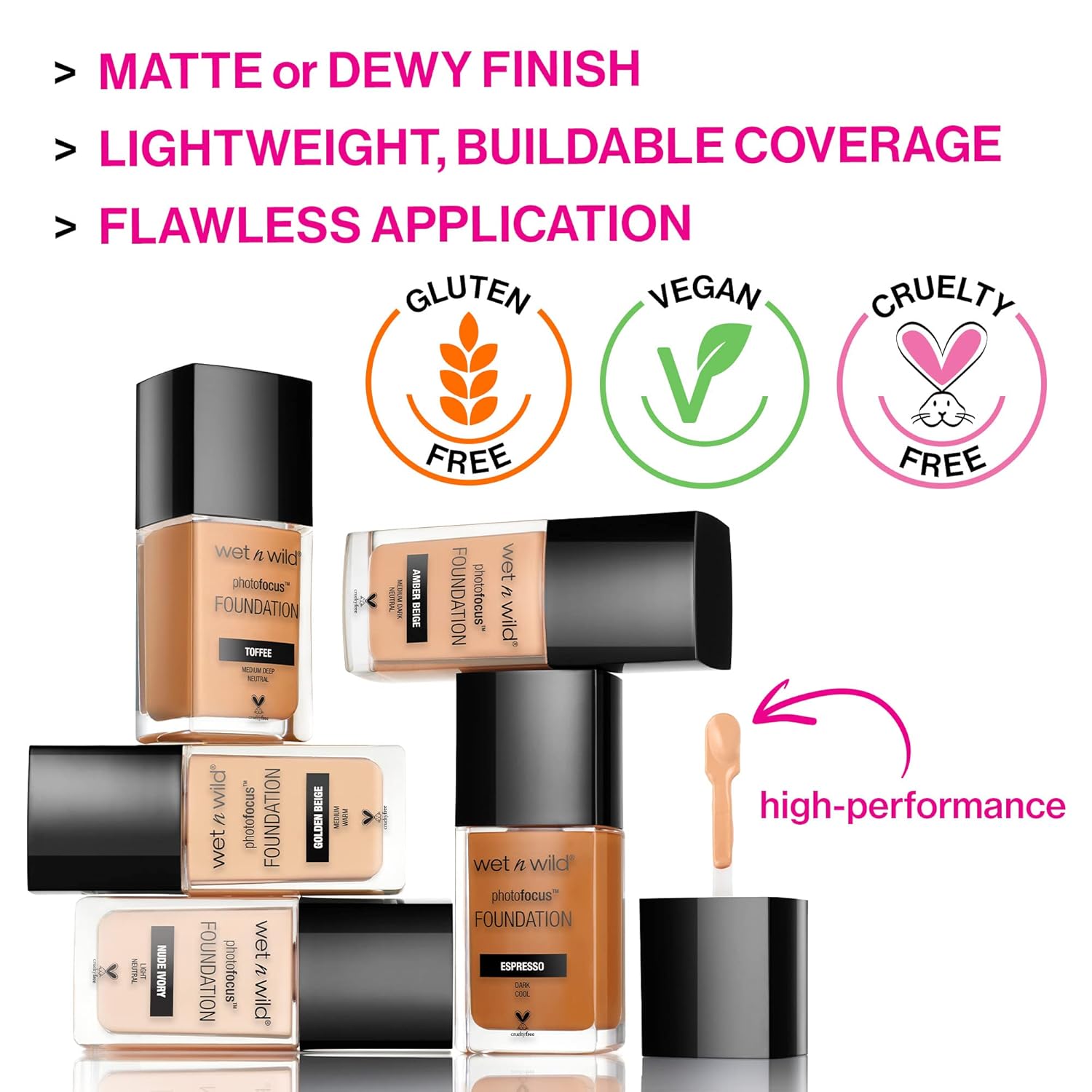 wet n wild Photo Focus Dewy Liquid Foundation Makeup, Soft Beige (Packaging May vary)-4