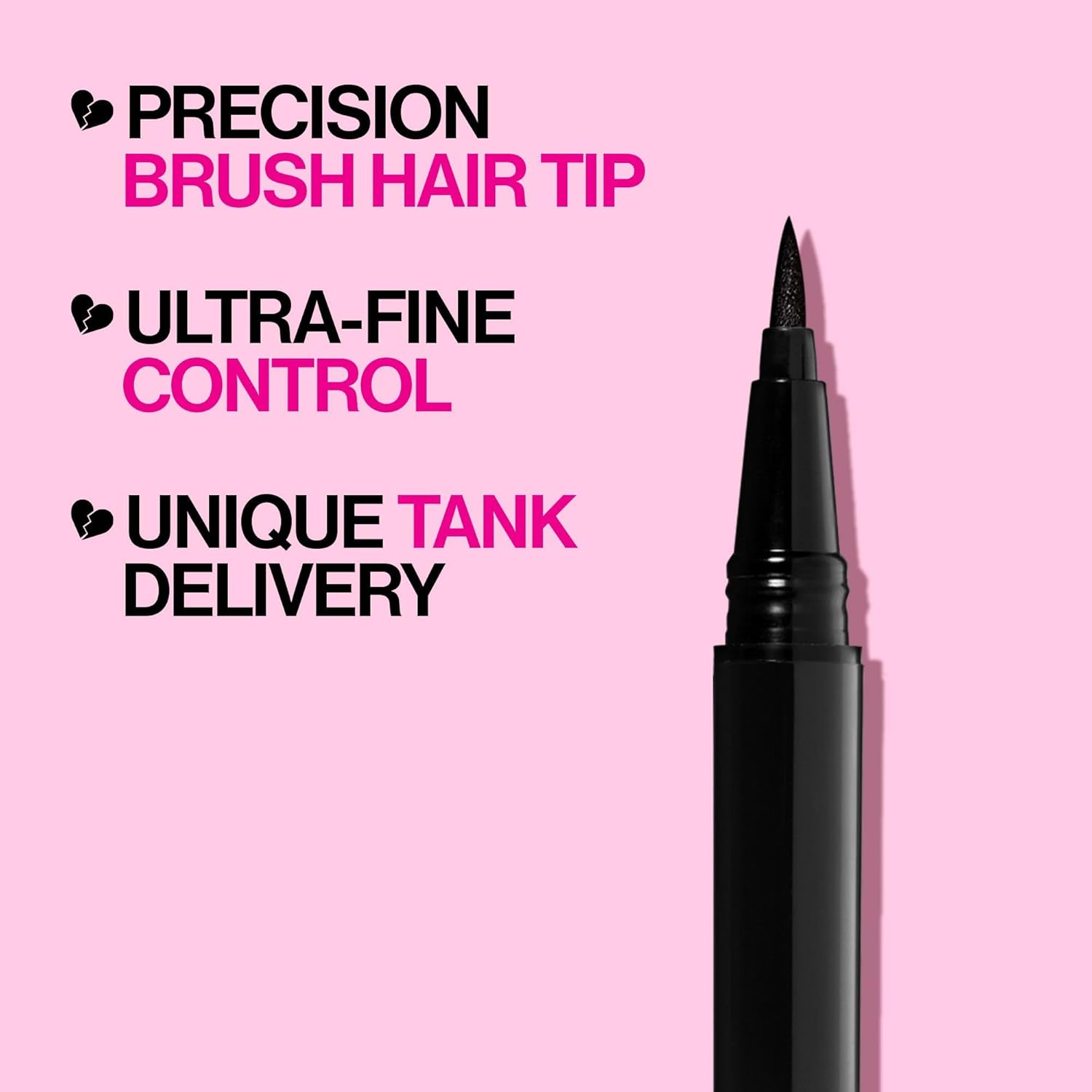 wet n wild Mega Last Breakup Proof Liquid Eyeliner - Ultra-Fine Brush, Waterproof, 16-Hour Long-Lasting Wear- Cruelty-Free & Vegan - Black-20