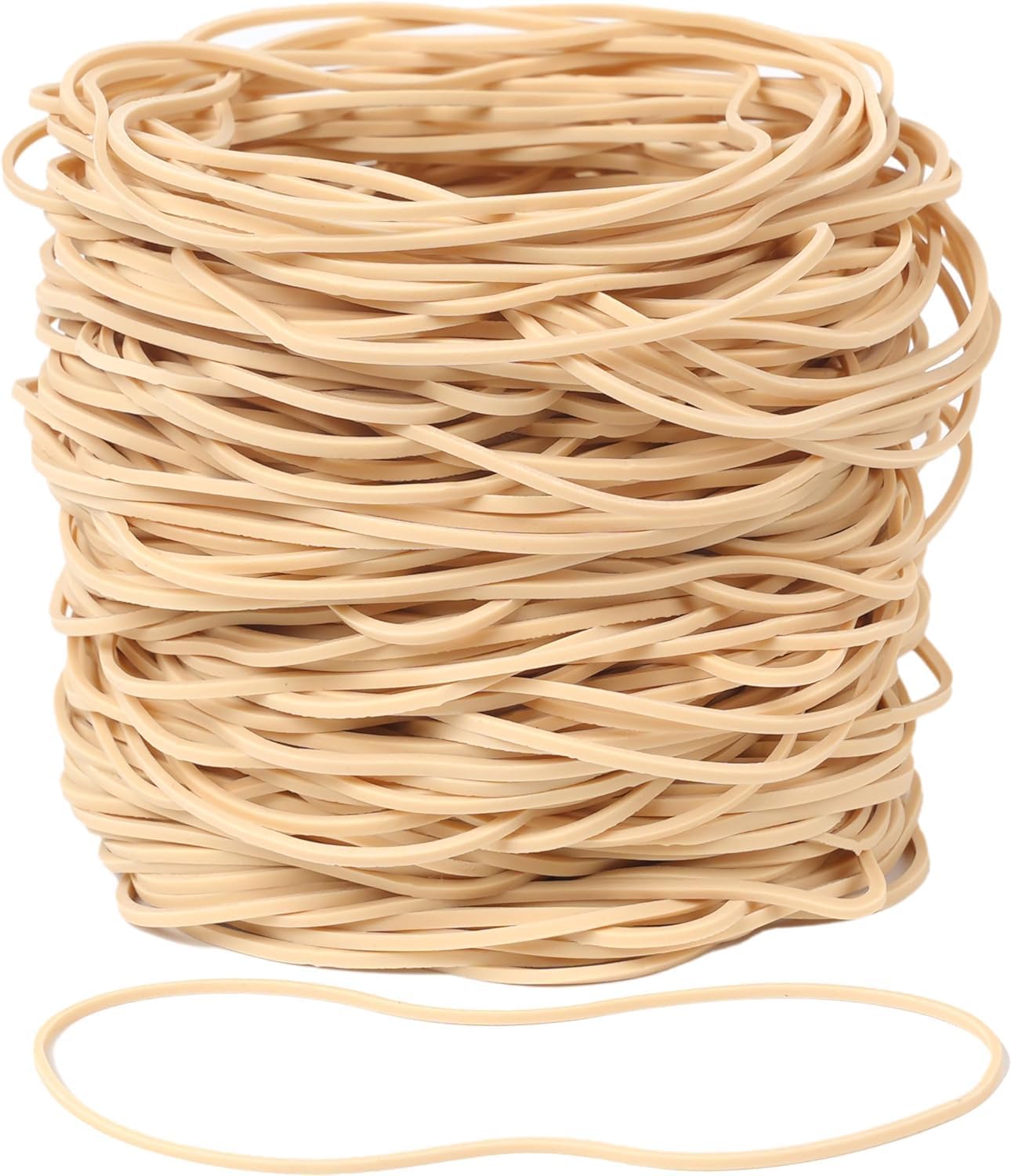 Rubber Bands, Rubber Band Depot, Size #117, Approximately 50 Rubber Bands Per Bag, Rubber Band Measurements: 7" x 1/8'' - 1/4 Pound Bag-1