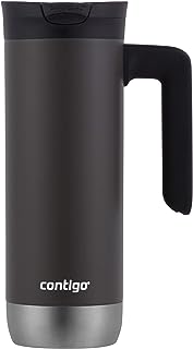 Contigo Superior 2.0 Stainless Steel Travel Mug with Handle with SNAPSEAL Lid, 20oz.