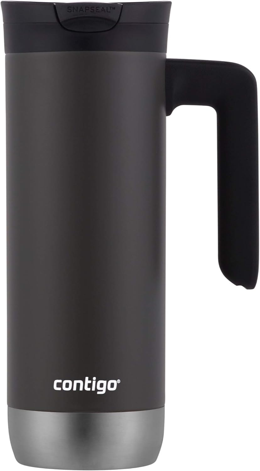 Contigo Superior 2.0 Stainless Steel Travel Mug with Handle with SNAPSEAL Lid, 20oz.-0