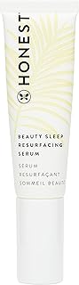 Honest Beauty Overnight Resurfacing Serum | Gently Exfoliates for Smooth Skin | 5 Types of AHA's + Hyaluronic Acid | EWG Verified + Cruelty Free | 1 fl oz