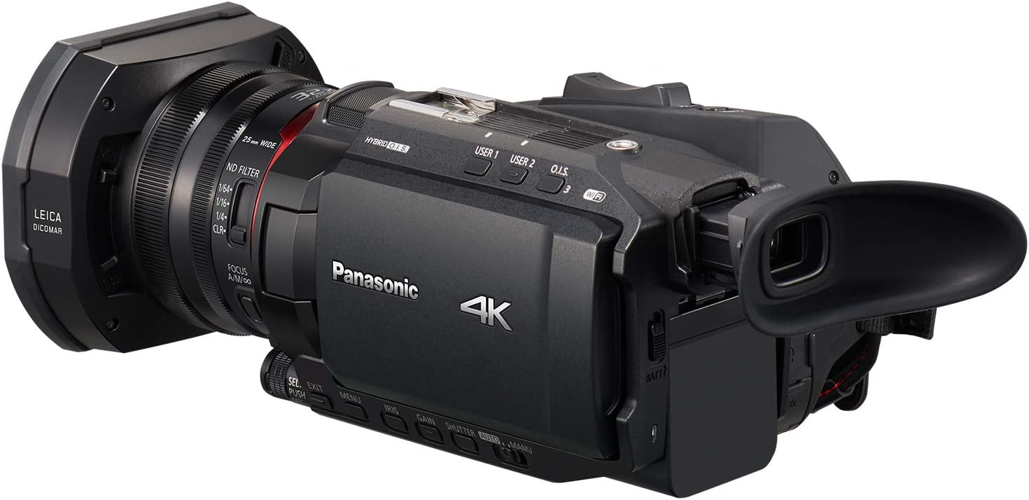 Panasonic X1500 4K Professional Camcorder with 24X Optical Zoom, WiFi HD Live Streaming, HC-X1500 (USA Black)-14