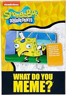 WHAT DO YOU MEME?® Spongebob Squarepants Expansion Pack - Family Card Games for Kids and Adults