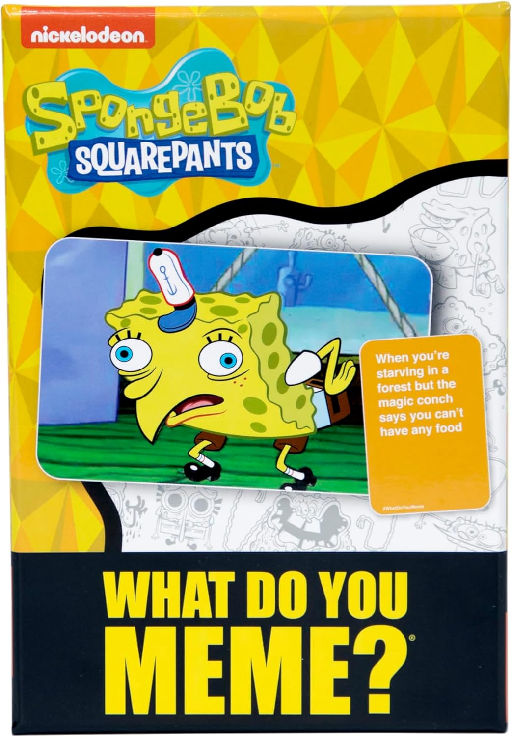 WHAT DO YOU MEME?® Spongebob Squarepants Expansion Pack - Family Card Games for Kids and Adults-0