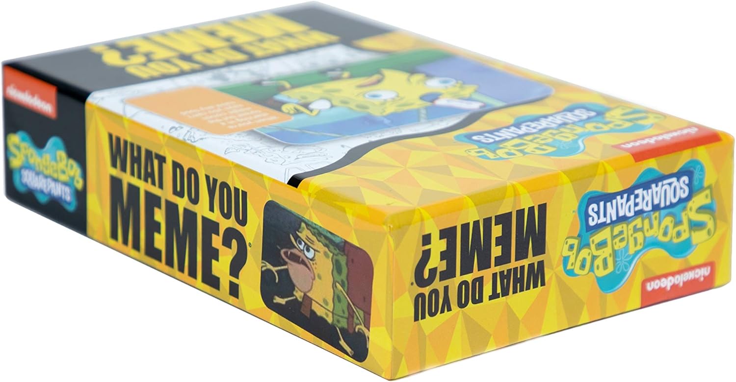 WHAT DO YOU MEME?® Spongebob Squarepants Expansion Pack - Family Card Games for Kids and Adults-6