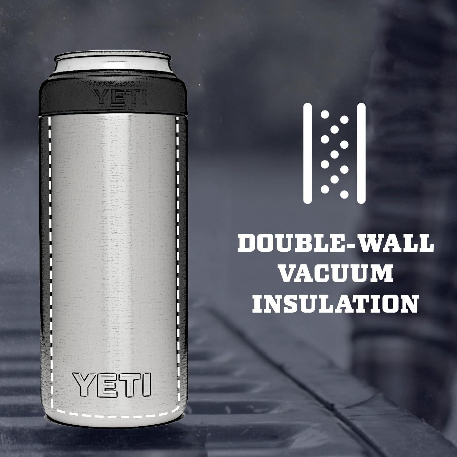 YETI Rambler 12 oz. Colster Slim Can Insulator for the Slim Hard Seltzer Cans-2