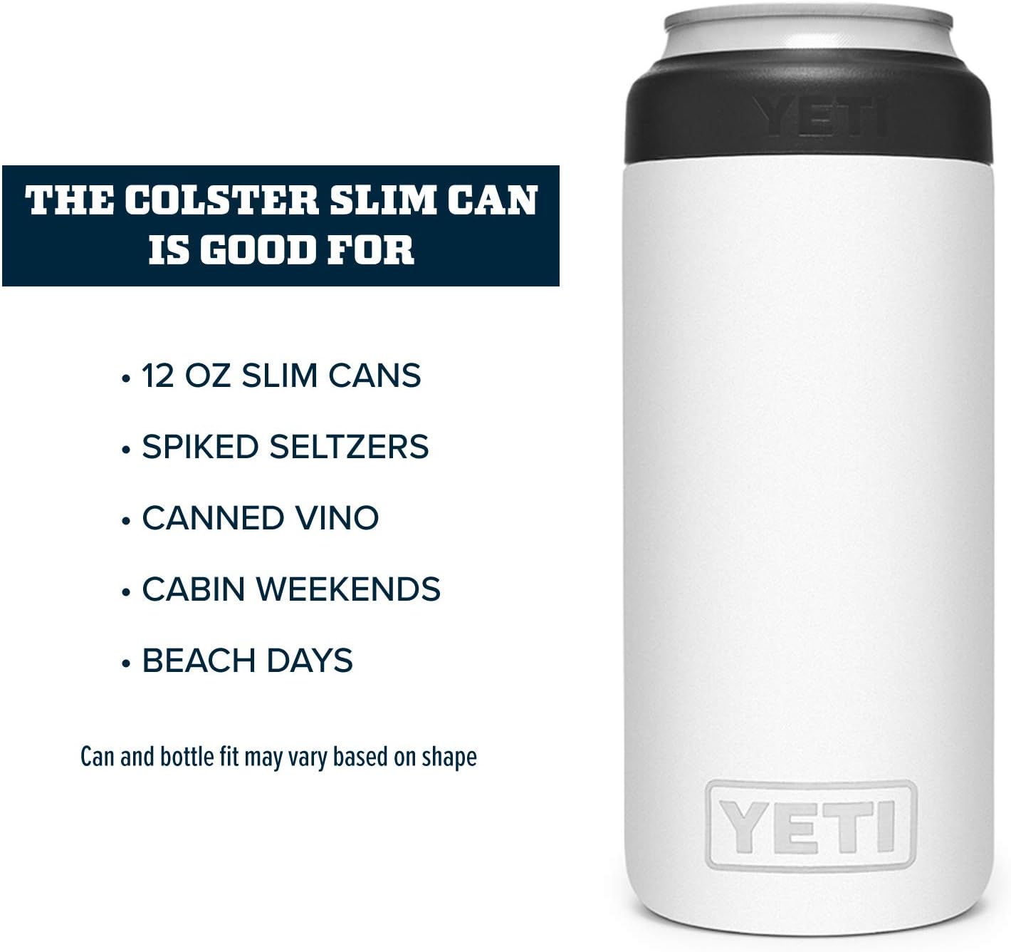 YETI Rambler 12 oz. Colster Slim Can Insulator for the Slim Hard Seltzer Cans-3