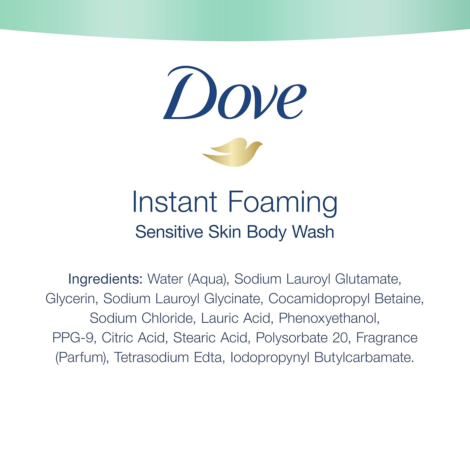 Dove Instant Foaming Body Wash 4 Count for Softer and Smoother Skin Sensitive Skin Effectively Washes Away Bacteria While Nourishing Your Skin 13.5 oz-6