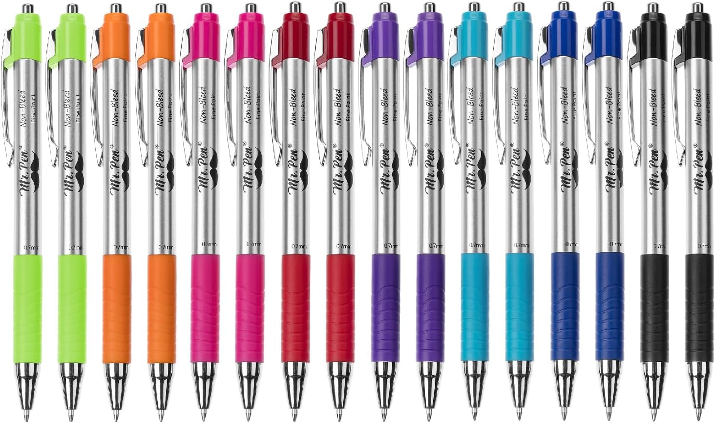 Mr. Pen- Pens, Bible Pens, 16 Pack, Colored Pens, Pens for Journaling, Bible Pens No Bleed Through, Pens Fine Point, Colorful Pens, Journal Pens, Fine Tip, Ink Pens, Planner Pens, Color Pens-0