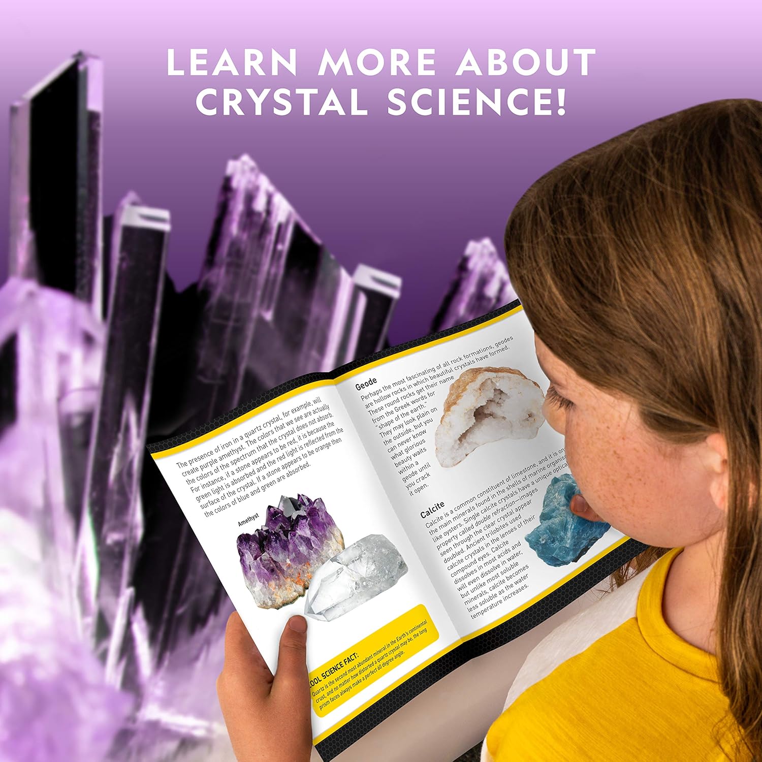 National Geographic Mega Crystal Growing Kit - Grow 6 Crystals with Light-Up Stand, Science Gifts for Kids 8-12-5