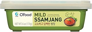 O'food Chung Jung One Korean Mild Ssamjang, Korean Traditional Sunchang Seasoned Soybean Paste, (170g)