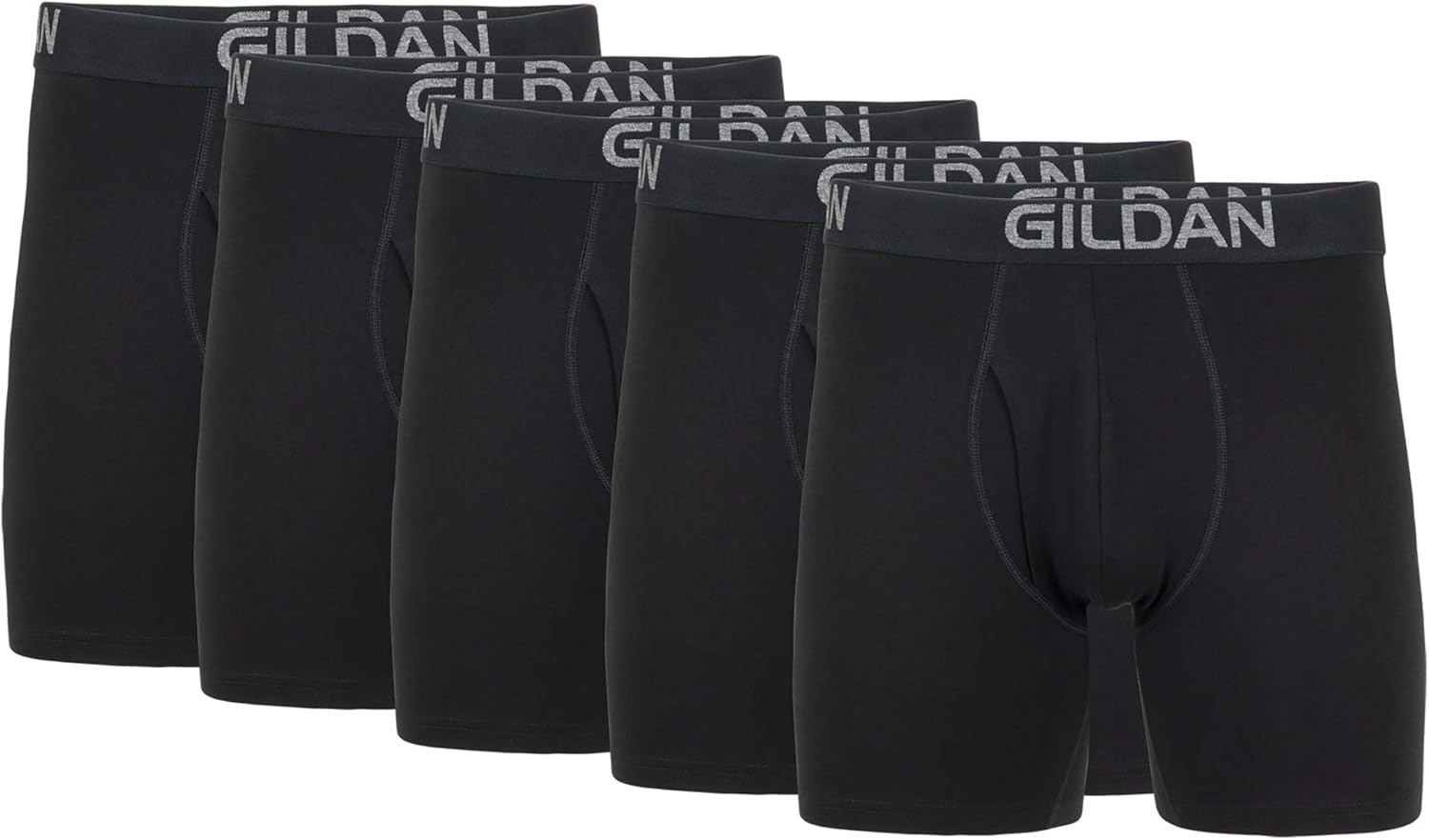 Gildan Men's Underwear Cotton Stretch Boxer Briefs, Multipack-0