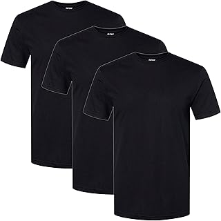 Gildan Mens Cotton Stretch T-Shirts, Multipack