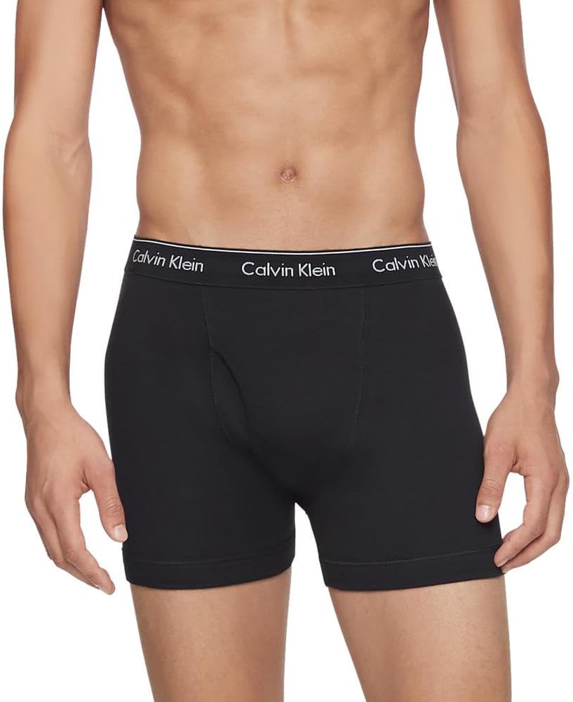 Calvin Klein Men's Cotton Classics 3-Pack Boxer Brief-1