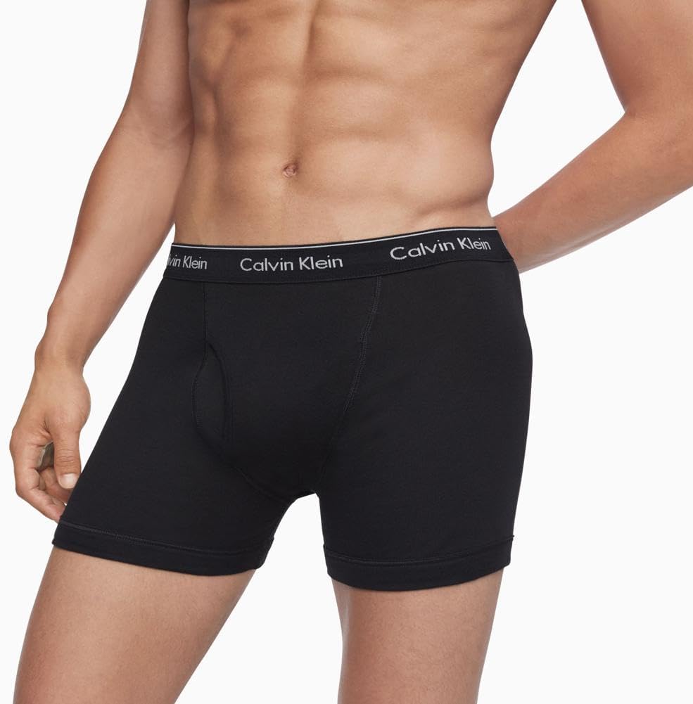 Calvin Klein Men's Cotton Classics 3-Pack Boxer Brief-3