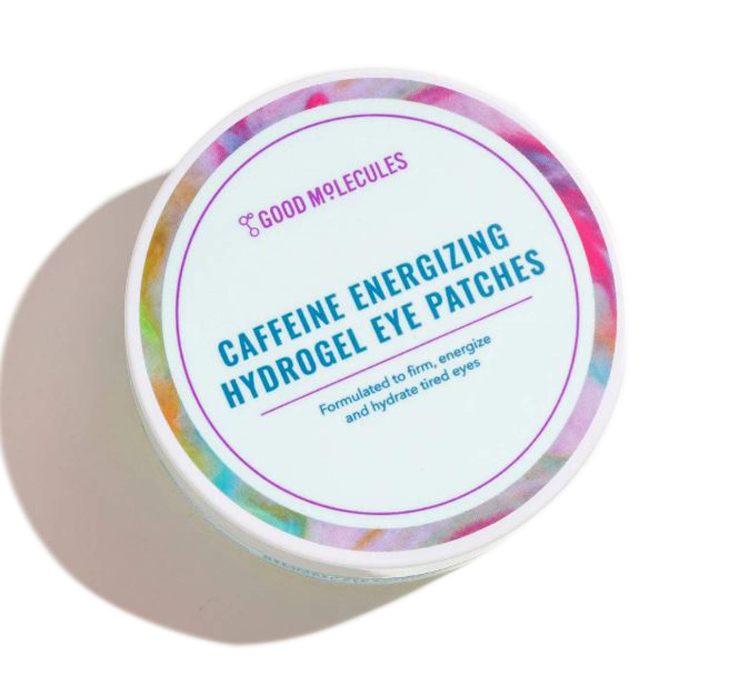 Good Molecules Caffeine Energizing Hydrogel Eye Patches - Eye Mask with Hyaluronic Acid Hydrate and Reduce Puffiness - Pack of 30, Skincare for Face-0