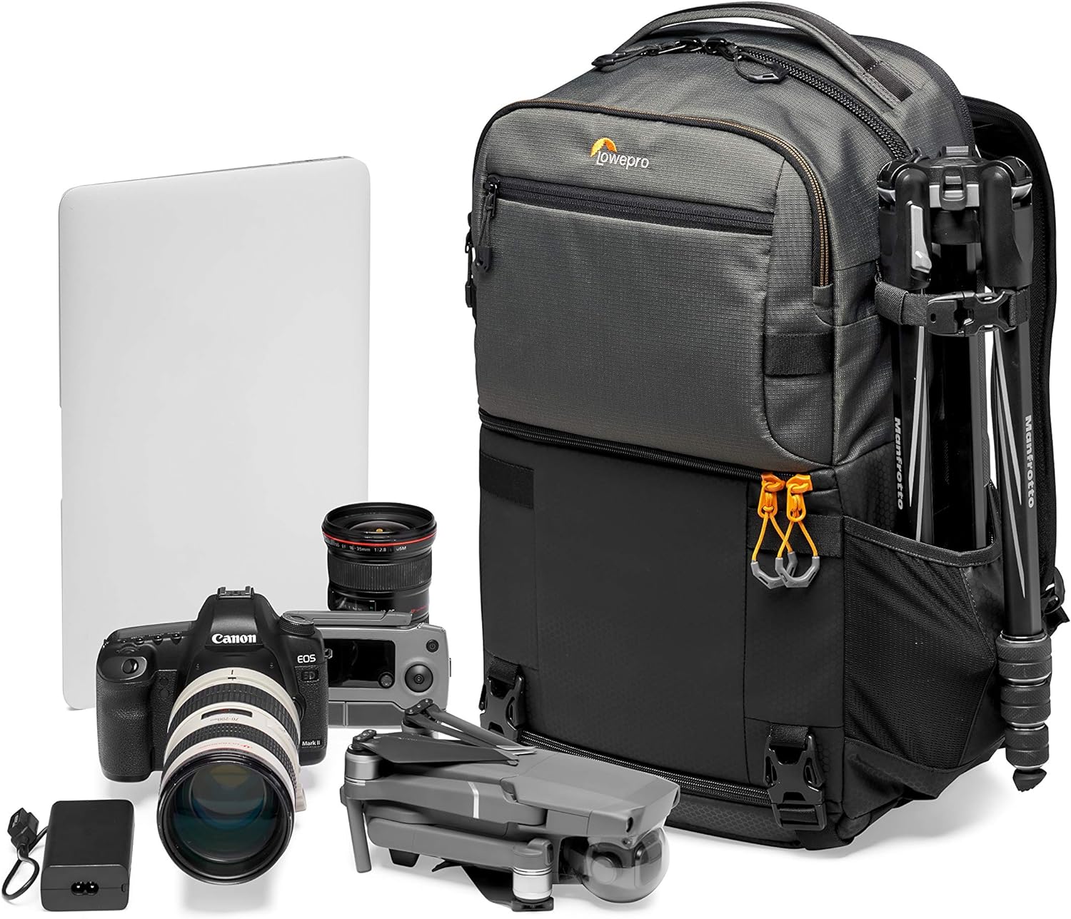 Lowepro Fastpack PRO BP 250 AW III Mirrorless and DSLR Camera Backpack, QuickDoor Access Camera Bag Insert, 15 inch Laptop Compart- Camera Bag Backpack for Mirrorless, DSLR, Nikon D850, 300D Ripstop-4