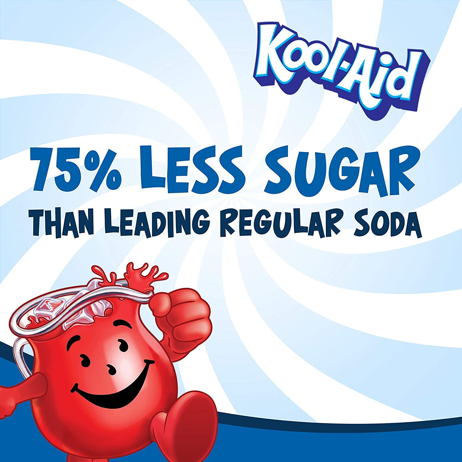 Kool-Aid Burst Soft Drink Variety Includes: Cherry, Berry Blue and Tropical Punch, 6.75 fl oz, 4 of each Flavor (Pack of 12) with By The Cup Coasters-3