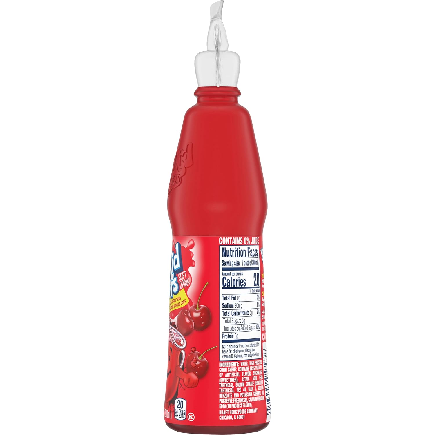 Kool-Aid Burst Soft Drink Variety Includes: Cherry, Berry Blue and Tropical Punch, 6.75 fl oz, 4 of each Flavor (Pack of 12) with By The Cup Coasters-6