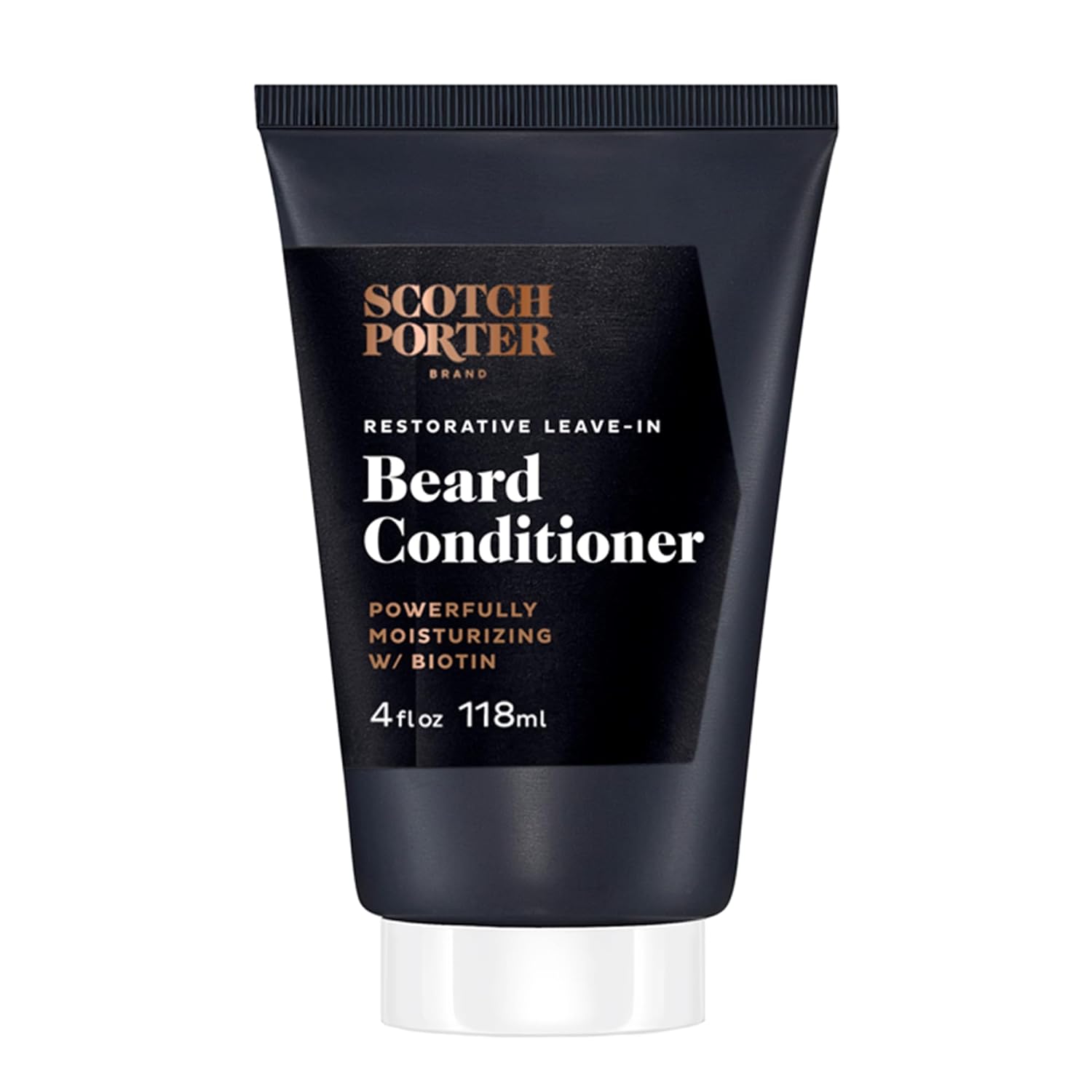 Scotch Porter Restorative Leave-In Beard Conditioner – Deep Conditioning Softener with Lightweight Feel, Reduces Frizz & Provides Long-lasting Hydration & Shine to Dull, Dry, Coarse Beards – 4 oz.-0