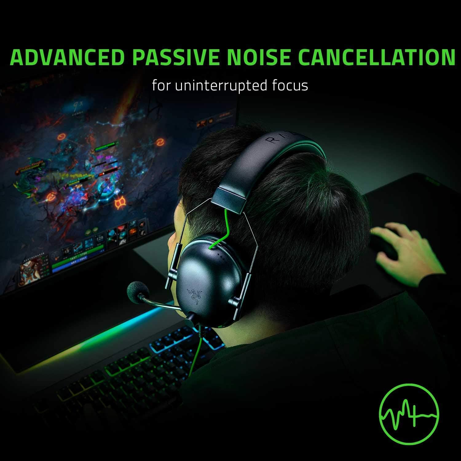 Razer BlackShark V2 X Gaming Headset: 7.1 Surround Sound - 50mm Drivers - Memory Foam Cushion - For PC, PS4, PS5, Switch - 3.5mm Audio Jack - Black-4