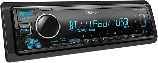 Kenwood KMM-BT328 Digital Media Car Stereo w/Bluetooth (NO Alexa)