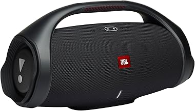 JBL Boombox 2 - Portable Bluetooth Speaker, Powerful Sound and Monstrous Bass, IPX7 Waterproof, 24 Hours of Playtime, Powerbank, JBL PartyBoost for Pairing, for Home and Outdoor(Black)