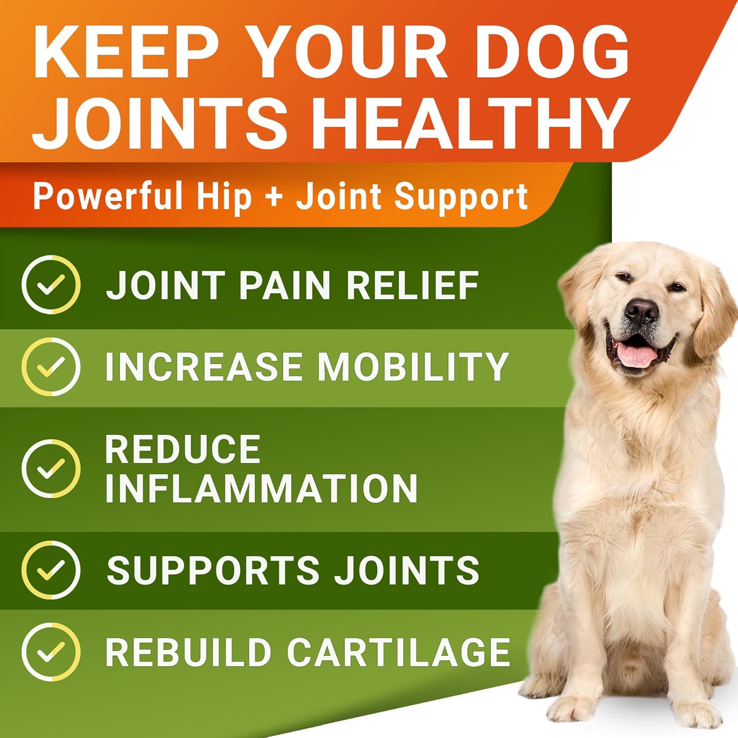 Hemp Treats - Glucosamine Dog Joint Supplement + Omega 3 - w/Hemp Oil - Chondroitin, MSM - Advanced Mobility Chews - Joint Pain Relief - Hip & Joint Care - Chicken Flavor - 120 Ct - Made in USA-2