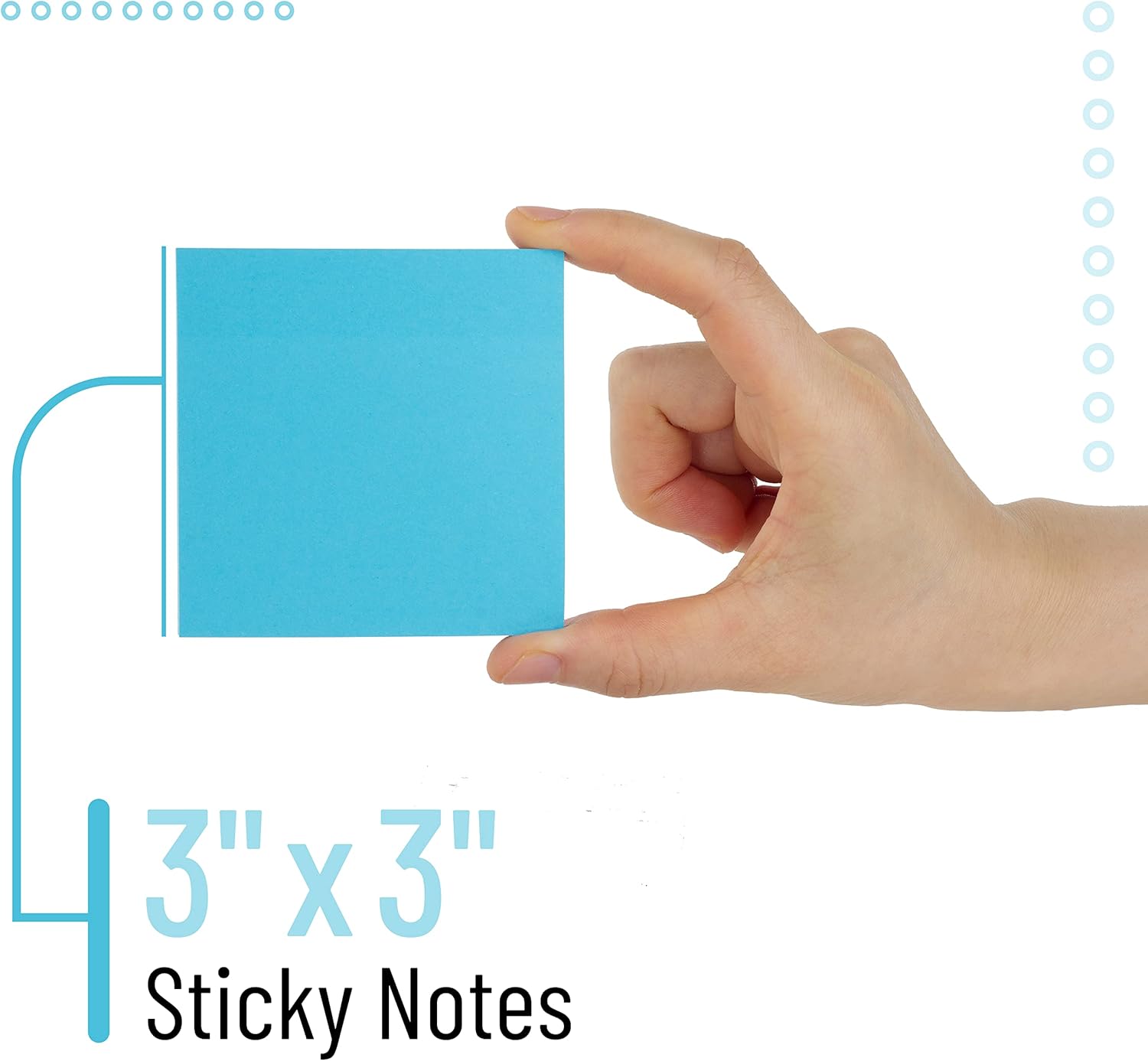 Mr. Pen- Sticky Notes, 3”x3”, 12 Pads, Bright Colors Sticky Notes, Sticky Note, Self-Stick Note Pads, Sticky Pads Sticky Notes Aesthetic, Colorful Sticky Notes, Sticky Notes Bulk Sticky Notes-2