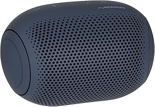 LG XBOOM Go Speaker PL2 Jellybean Portable Wireless Bluetooth, Big Bass, Sound by Meridian, Water-Resistant, Sound Boost EQ, 10 Hour Battery Life - Black