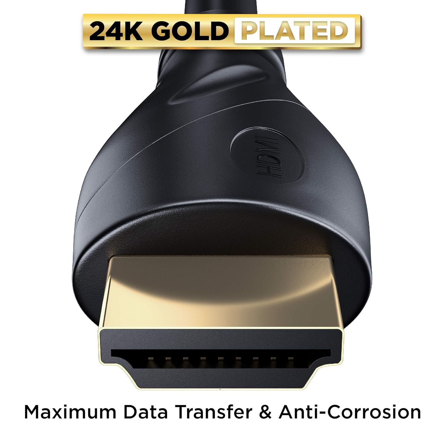 PowerBear 4K HDMI Cable 10 ft | High Speed, Rubber & Gold Connectors, 4K @ 60Hz, Ultra HD, 2K, 1080P, & ARC Compatible for Laptop, Monitor, PS5, PS4, Xbox One, Fire TV, Apple TV & More…-5