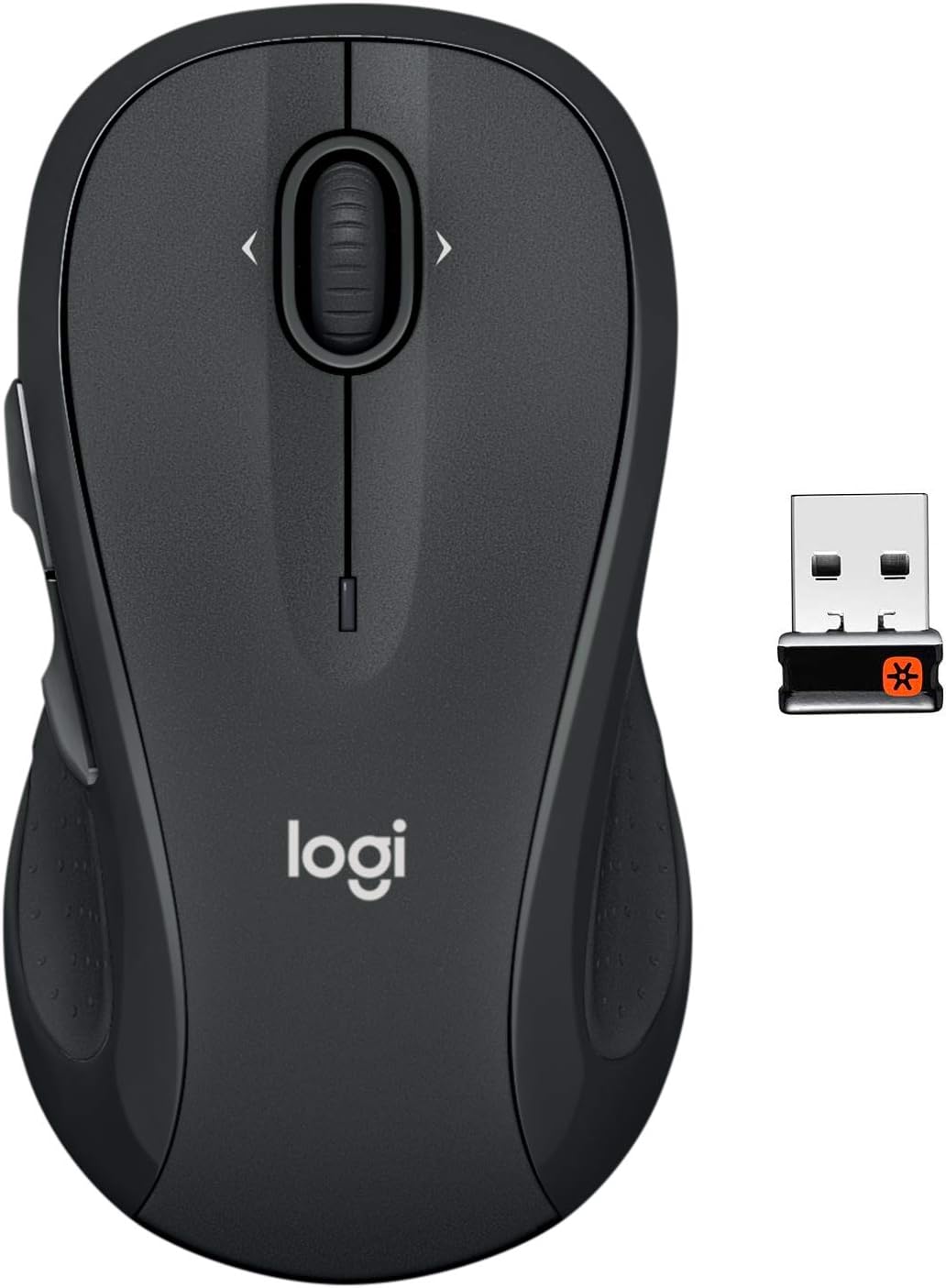 Logitech M510 Wireless Computer Mouse for PC with USB Unifying Receiver - Graphite-0