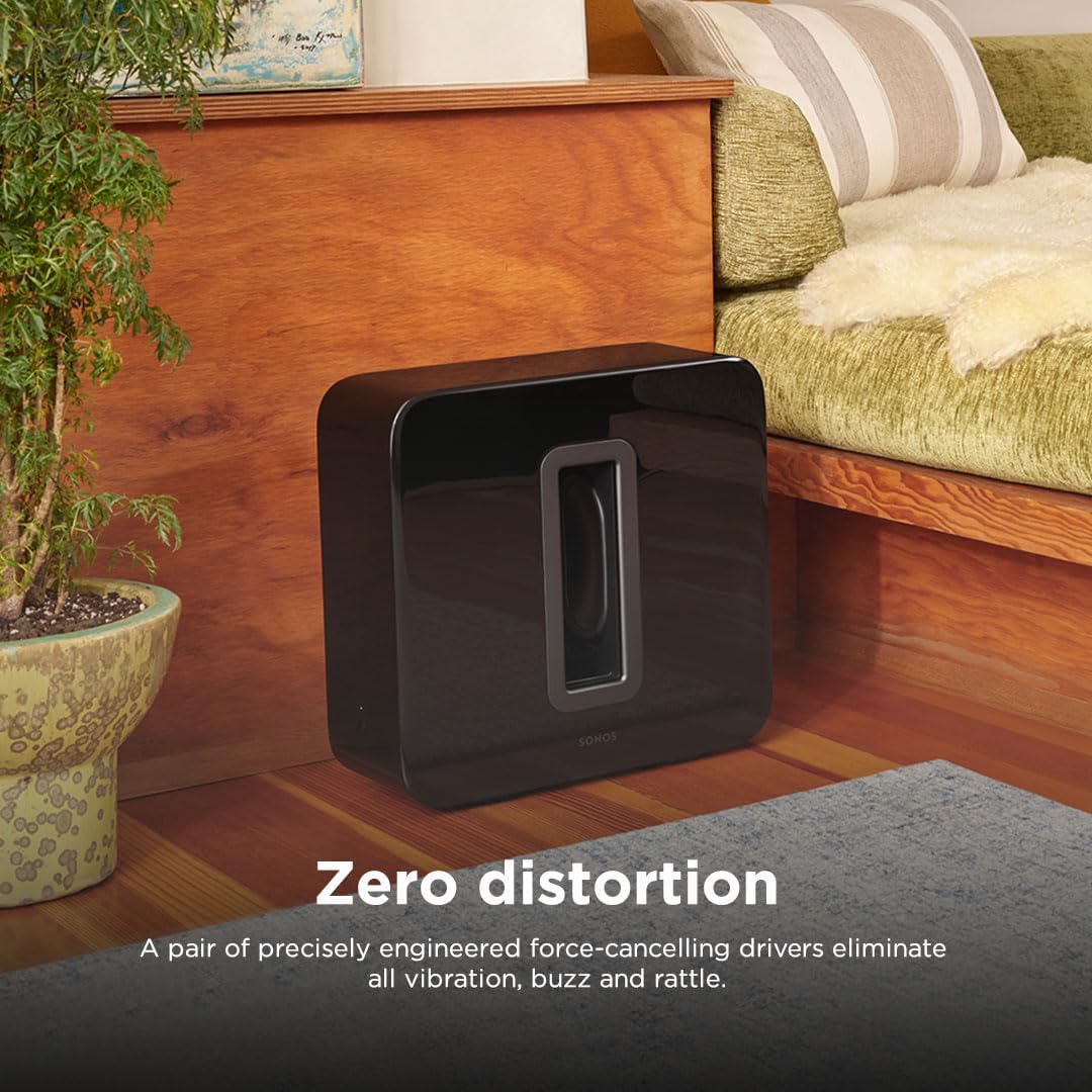 Sonos Sub - Black - Wireless Subwoofer-3