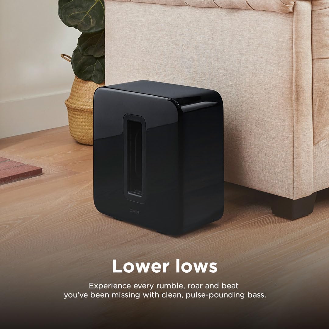 Sonos Sub - Black - Wireless Subwoofer-4