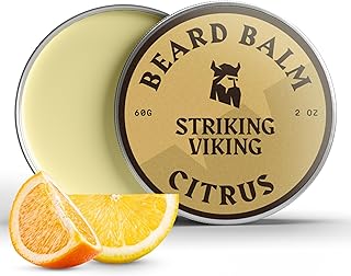 Citrus Scented Beard Balm 2 oz - 100% Natural