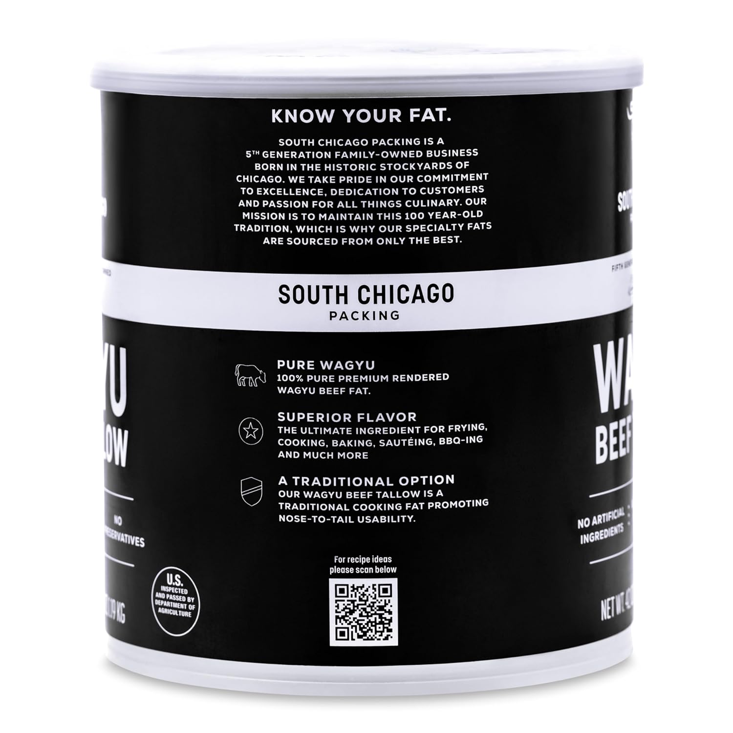 South Chicago Packing Wagyu Beef Tallow, 42 Ounces, Paleo-friendly, Keto-friendly, 100% Pure Wagyu-2