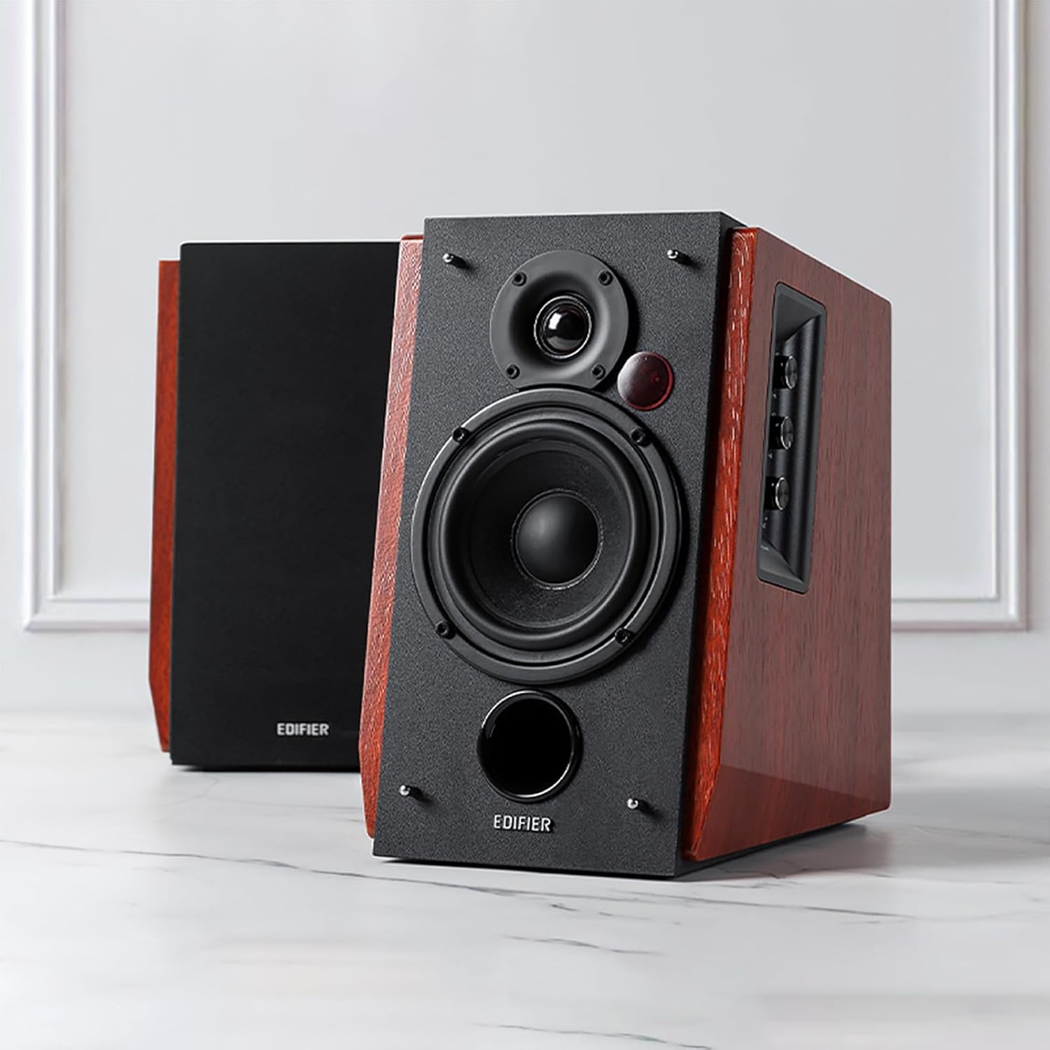 Edifier R1700BTs Active Bluetooth Bookshelf Speakers - 2.0 Wireless Near Field Studio Monitor Speaker - 66w RMS with Subwoofer Line Out-4