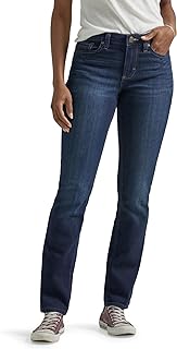 Lee Women's Legendary Mid Rise Straight Leg Jean